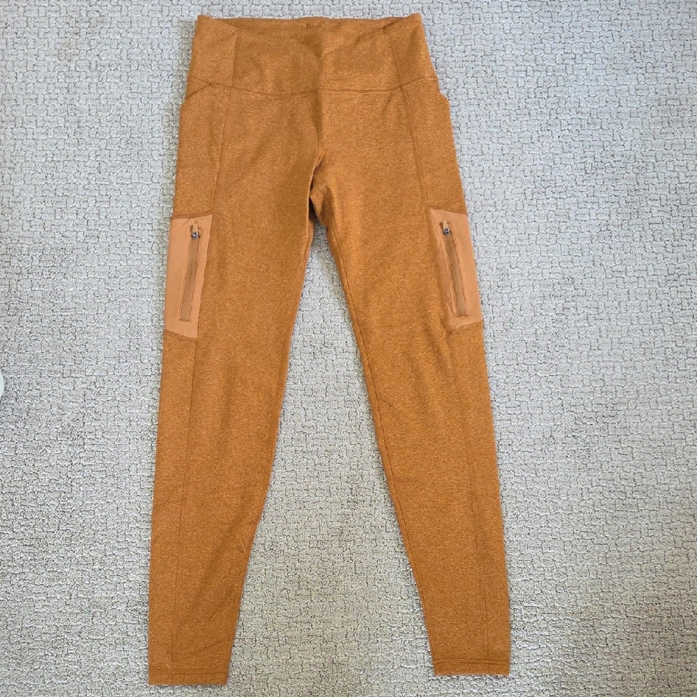 Old Navy Active High-Rise Orange Leggings